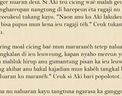 Carpon Sunda Tentang Pendidikan