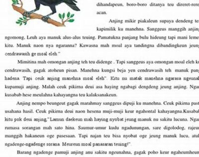 Gambar Karangan Cerita Bahasa Sunda Pendek