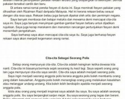 Karangan Cita Cita Menjadi Pengusaha