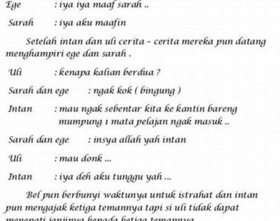 Naskah Drama Bahasa Madura