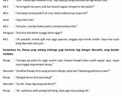 Naskah Drama Tentang Narkoba Para Pelajar