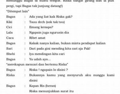 Gambar Naskah Drama Tentang Perbedaan Agama 7 Orang