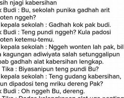 Pacelathon Bahasa Jawa 3 Orang
