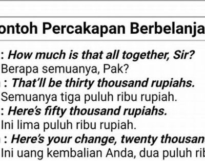 Percakapan Bahasa Jawa 3 Orang