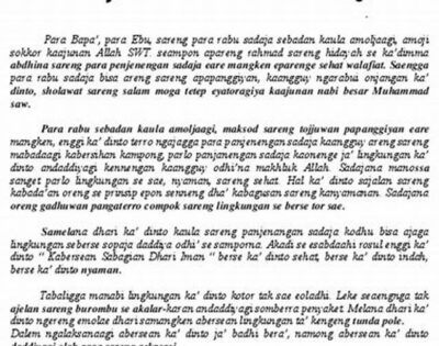 Sobat Sepertinya.com: Pidato Bahasa Madura Singkat dan Lucu