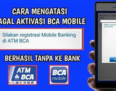Cara Registrasi M Banking Di Atm Bca