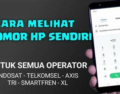 Cara Membuat Nomor Hp Sendiri Untuk Verifikasi