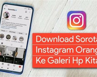 Download Sorotan Instagram Orang Lain